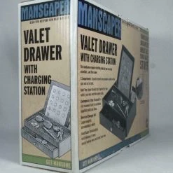 Bargainwizz Home Decor Manscape Valet Drawer With Charging Station