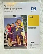 Bargainwizz HP Matte Photo Paper, 8.5" X 11", 100/Pack Office Supplies