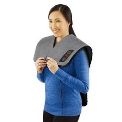 Bargainwizz Health & Beauty Homedics Weighted Comfort Wrap With Vibration And Soothing Heat