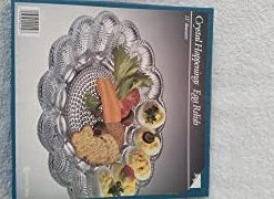 Bargainwizz Vintage Indiana Glass Crystal Happenings 11” Egg Relish Server Tray Platter 2410