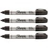 Bargainwizz Sharpie Permanent Markers Black Pro Bullet Tip (4-Pack) Blacks Office Supplies