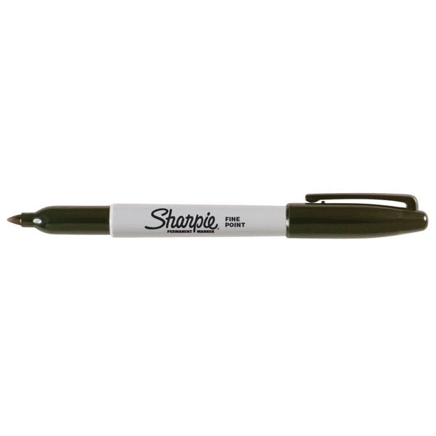 Bargainwizz Sharpie Permanent Marker Fine Point Black - 5 Count Office Supplies 1 Bargainwizz Sharpie Permanent Marker Fine Point Black - 5 Count Office Supplies