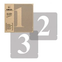 Bargainwizz Arts & Crafts Reusable Stencil Letters*