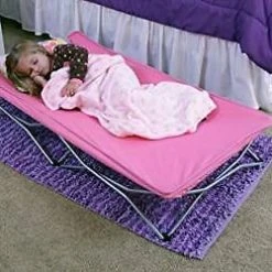 Bargainwizz Home Decor Regalo My Cot Pink Portable Toddler Bed