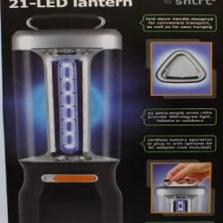 Bargainwizz The Black Series Dual-Powered 21-LED Lantern By Shift3