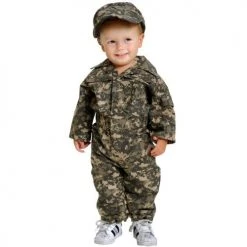 Bargainwizz Costumes Kids Junior Camo Gear Costume