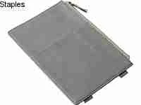 Bargainwizz Martha Stewart Large Notebook Zipper Pouch Computers