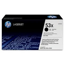Bargainwizz HP 53X (Q7553X) Black High Yield Original LaserJet Toner Cartridge Office Supplies