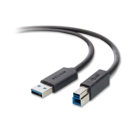 Bargainwizz Belkin SuperSpeed USB 3.0 Cable A To B 1 Bargainwizz Belkin SuperSpeed USB 3.0 Cable A To B