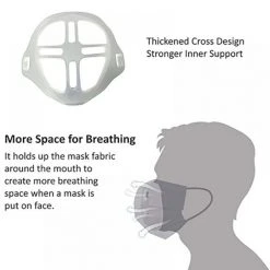 Bargainwizz 3D Face Mask Support Frame* Health & Beauty