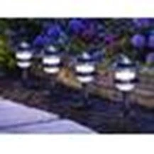 Bargainwizz Home & Garden Gracious Living 5 Garden Lights Set With Photocell Sensor