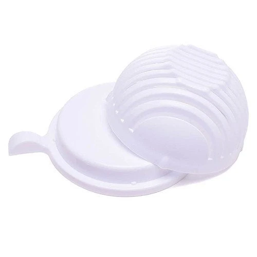 Bargainwizz Salad Cutter Bowl Home & Garden 2 Bargainwizz Salad Cutter Bowl Home & Garden