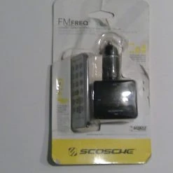 Bargainwizz Automotive Scosche FM Transmitter 12V Adapter Connector