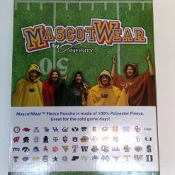 Bargainwizz Ohio State Mascot Fleece Puncho Clothing, Shoes & Accessories