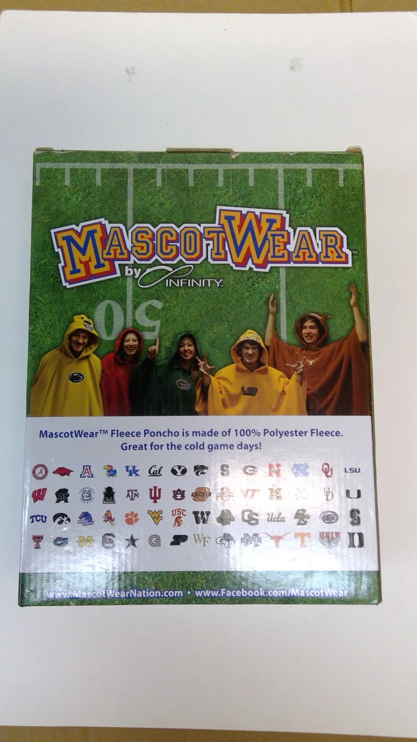 Bargainwizz Ohio State Mascot Fleece Puncho Clothing, Shoes & Accessories 2 Bargainwizz Ohio State Mascot Fleece Puncho Clothing, Shoes & Accessories