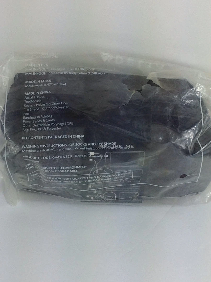 Bargainwizz Delta One Tumi Zipper Case Travel Amenity Kit 2 Bargainwizz Delta One Tumi Zipper Case Travel Amenity Kit