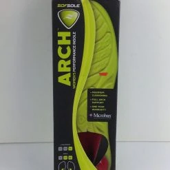 Bargainwizz SofSole Women's Arch Support And Cushion Insole Shoe, Size 5-7.5