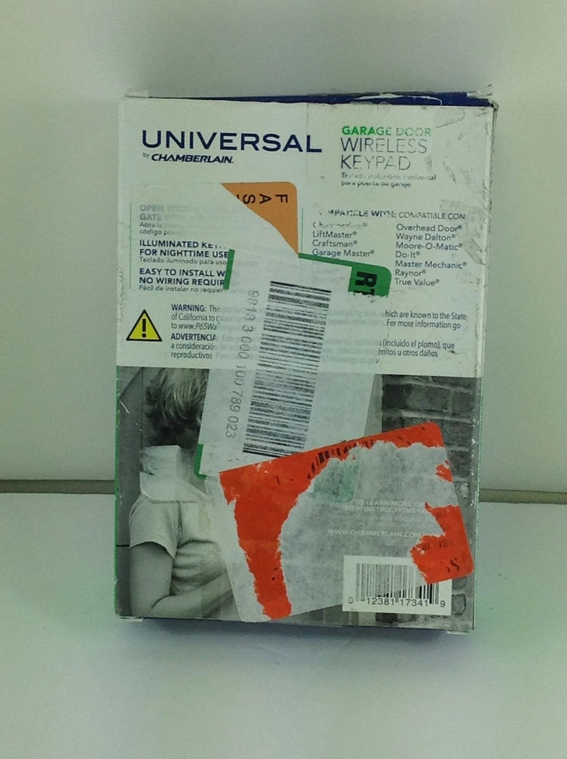 Bargainwizz Chamberlain Universal Wireless Keypad Garage Opener 2 Bargainwizz Chamberlain Universal Wireless Keypad Garage Opener