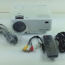 Bargainwizz Mini Multimedia Home Theater Video Projector