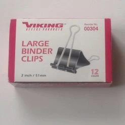 Bargainwizz Large Binder Clips* Office Supplies