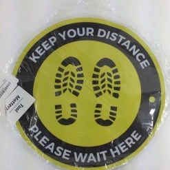 Bargainwizz Distancing Floor Decals*