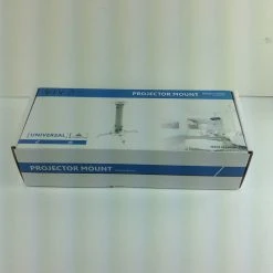 Bargainwizz VIVO Universal Extending White Ceiling Projector Mount / Height Adjustable Projection (MOUNT-VP02W)