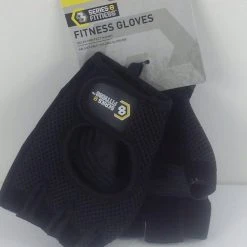 Bargainwizz Sports & Outdoors Series 8 Fitness Gloves - Black