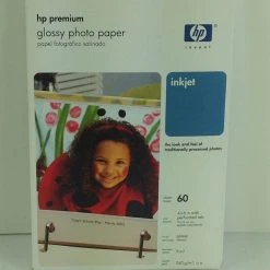Bargainwizz HP Premium Photo Paper, Glossy (60 Sheets, 4 X 6-inch) Computers